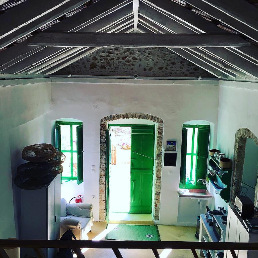 Hypate, Traditional Island Cottage Chalki Town Esterno foto